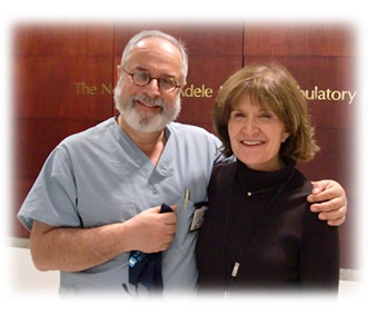 Dr. Jack Stern and Adrienne Simpson, RN